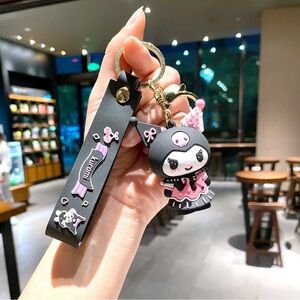 kuromi keychain